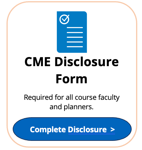 Hoag CME Disclosure Form